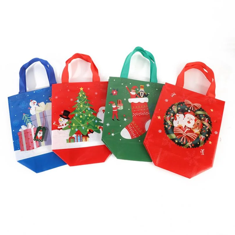 Promotion PLA Non Woven Gift Packing Christmas Nonwoven Bag