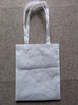 Bolso de compras no tejido de fibra de maíz PLA biodegradable 100% reciclable